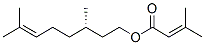 94022-03-4,(S)-3,7-dimethyl-6-octenyl 3-methyl-2-butenoate