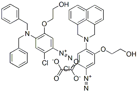 94022-14-7,2-chloro-4-(dibenzylamino)-5-(2'-hydroxyethoxy)benzenediazonium oxalate