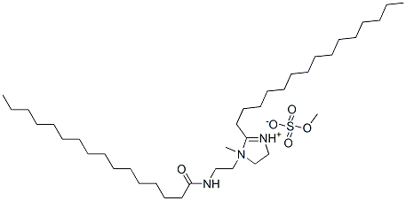 94022-77-2,4,5-dihydro-1-methyl-1-[2-[(1-oxohexadecyl)amino]ethyl]-2-pentadecyl-1H-imidazolium methyl sulphate