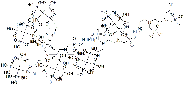 94023-10-6,nonaammonium trishydrogen [ethane-1,2-diylbis[[(phosphonatomethyl)imino]ethane-2,1-diylnitrilobis(methylene)]]tetrakisphosphonate
