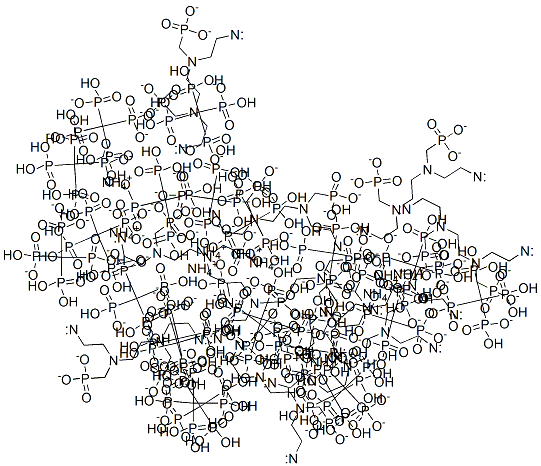 94023-11-7,undecaammonium hydrogen [ethane-1,2-diylbis[[(phosphonatomethyl)imino]ethane-2,1-diylnitrilobis(methylene)]]tetrakisphosphonate