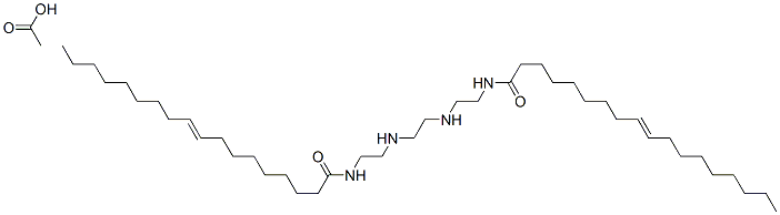 94023-31-1,N,N'-[ethylenebis(iminoethylene)]bis(octadec-9-enamide) monoacetate