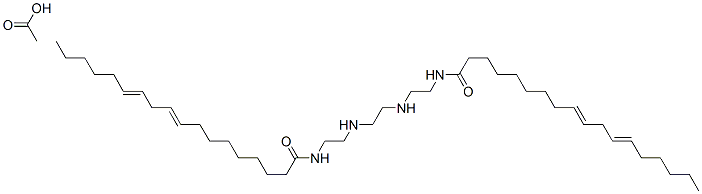 94023-32-2,N,N'-[ethylenebis(iminoethylene)]bis(octadeca-9,12-dienamide) monoacetate