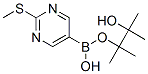 940284-18-4,2-(METHYLTHIO)PYRIMIDINE-5-BORONIC ACID PINACOL ESTER