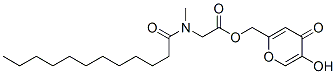 94030-74-7,(5-hydroxy-4-oxo-4H-pyran-2-yl)methyl N-methyl-N-(1-oxododecyl)aminoacetate