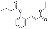 94030-84-9,2-(3-ethoxy-3-oxoprop-1-enyl)phenyl butyrate