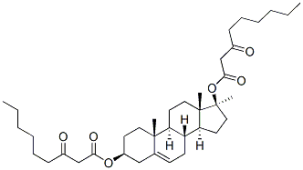 94030-88-3,(3beta,17beta)-17-methylandrost-5-ene-3,17-diyl bis(3-oxononanoate)