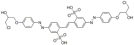 94042-70-3,4,4'-bis[[4-(3-chloro-2-hydroxypropoxy)phenyl]azo]stilbene-2,2'-disulphonic acid