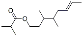 94086-62-1,3,4-dimethyloct-6-enyl isobutyrate