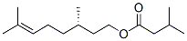 94086-64-3,(S)-3,7-dimethyloct-6-enyl isovalerate