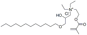 94086-81-4,[3-(dodecyloxy)-2-hydroxypropyl]diethyl[2-[(2-methyl-1-oxoallyl)oxy]ethyl]ammonium chloride