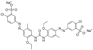 94088-62-7,disodium 3,3'-[carbonylbis[imino(5-ethoxy-2-methyl-4,1-phenylene)azo]]bis[6-chlorobenzenesulphonate]