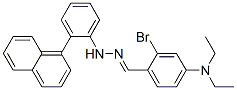 94089-07-3,2-bromo-4-(diethylamino)benzaldehyde 2-naphthylphenylhydrazone