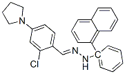 94089-11-9,2-chloro-4-(1-pyrrolidinyl)benzaldehyde 1-naphthylphenylhydrazone
