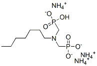 94107-81-0,triammonium hydrogen [(heptylimino)bis(methylene)]bisphosphonate