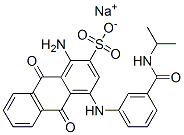 94107-94-5,sodium 1-amino-9,10-dihydro-4-[[3-[[(1-methylethyl)amino]carbonyl]phenyl]amino]-9,10-dioxoanthracen-2-sulphonate