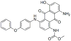94109-29-2,methyl [8-amino-9,10-dihydro-5-hydroxy-9,10-dioxo-4-[(4-phenoxyphenyl)amino]-1-anthryl]carbamate