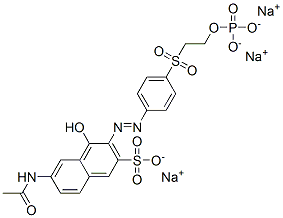 94109-41-8,6-acetamido-4-hydroxy-3-[[4-[[2-(phosphonooxy)ethyl]sulphonyl]phenyl]azo]naphthalene-2-sulphonic acid, sodium salt