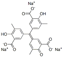 94109-83-8,5-[(3-carboxy-4-hydroxy-5-tolyl)(3-carboxy-5-methyl-4-oxo-2,5-cyclohexadien-1-ylidene)methyl]-3-methyl-salicylic acid, sodium salt