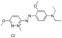 94109-85-0,6-[[4-(diethylamino)-2-methoxyphenyl]azo]-3-methoxy-1-methylpyridazinium chloride