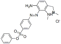 94109-86-1,6-amino-1,2-dimethyl-7-[[4-(phenoxysulphonyl)phenyl]azo]-1H-indazolium chloride