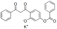 94110-06-2,4-(1,3-dioxo-3-phenylpropyl)-3-hydroxyphenyl benzoate, potassium salt