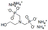 94113-38-9,[[(2-hydroxyethyl)imino]bis(methylene)]bisphosphonic acid, ammonium salt