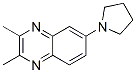 941283-06-3,Quinoxaline,  2,3-dimethyl-6-(1-pyrrolidinyl)-
