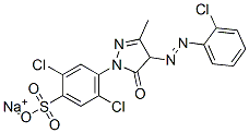 94133-87-6,sodium 2,5-dichloro-4-[4-[(2-chlorophenyl)azo]-4,5-dihydro-3-methyl-5-oxo-1H-pyrazol-1-yl]benzenesulphonate