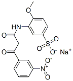 94134-37-9,sodium 4-methoxy-3-[[3-(3-nitrophenyl)-1,3-dioxopropyl]amino]benzenesulphonate