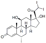94134-96-0,11beta,17-dihydroxy-21,21-diiodo-6alpha-methylpregna-1,4-diene-3,20-dione