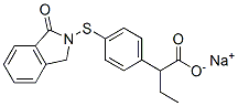 94135-04-3,sodium 2-[4-(1,3-dihydro-1-oxo-2H-isoindol-2-ylthio)phenyl]butyrate
