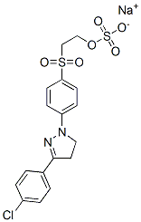 94138-71-3,sodium 2-[[4-[3-(4-chlorophenyl)-4,5-dihydro-1H-pyrazol-1-yl]phenyl]sulphonyl]ethyl sulphate