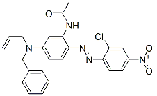 94157-89-8,N-[2-[(2-chloro-4-nitrophenyl)azo]-5-[(phenylmethyl)allylamino]phenyl]acetamide
