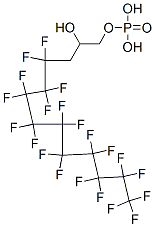 94158-70-0,4,4,5,5,6,6,7,7,8,8,9,9,10,10,11,11,12,12,13,13,13-henicosafluoro-2-hydroxytridecyl dihydrogen phosphate