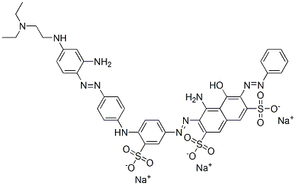 94159-52-1,trisodium 4-amino-3-[[4-[[4-[[2-amino-4-[[2-(diethylamino)ethyl]amino]phenyl]azo]phenyl]amino]-3-sulphonatophenyl]azo]-5-hydroxy-6-(phenylazo)naphthalene-2,7-disulphonate