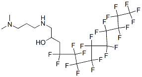 94159-80-5,1-[[3-(dimethylamino)propyl]amino]-4,4,5,5,6,6,7,7,8,8,9,9,10,10,11,11,12,12,13,13,13-henicosafluorotridecan-2-ol