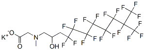 94159-89-4,potassium N-[4,4,5,5,6,6,7,7,8,8,9,9,10,11,11,11-hexadecafluoro-2-hydroxy-10-(trifluoromethyl)undecyl]-N-methylaminoacetate
