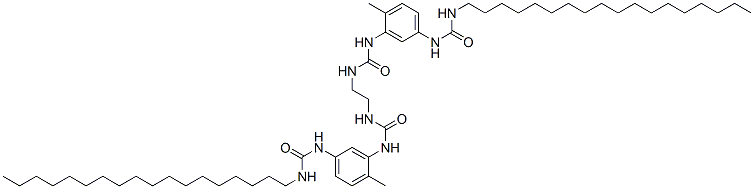 94166-50-4,N,N''-ethylenebis[N'-[2-methyl-5-[[(octadecylamino)carbonyl]amino]phenyl]urea]