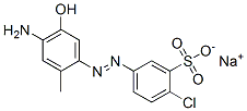 94166-73-1,sodium 5-[(4-amino-5-hydroxy-o-tolyl)azo]-2-chlorobenzenesulphonate