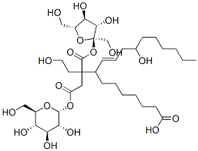 94166-86-6,beta-D-fructofuranosyl alpha-D-glucopyranoside, mono[3-(4-hydroxydec-1-enyl) 2-(2-hydroxyethyl) 9-hydrogen nonane-1,2,9-tricarboxylate]