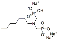 94199-73-2,trisodium hydrogen [(heptylimino)bis(methylene)]bisphosphonate