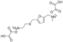 94199-91-4,[5-[[(2-ammonioethyl)thio]methyl]furfuryl]dimethylammonium di(hydrogen oxalate)