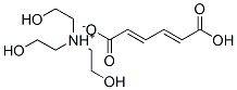 94199-96-9,tris(2-hydroxyethyl)ammonium hydrogen (E,E)-hexa-2,4-dienedioate