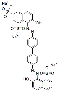 94200-00-7,7-hydroxy-8-[[4'-[(2-hydroxy-8-sulpho-1-naphthyl)azo][1,1'-biphenyl]-4-yl]azo]naphthalene-1,3-disulphonic acid, sodium salt