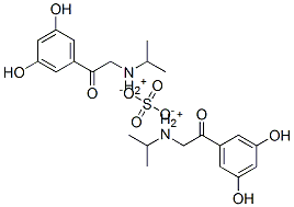 94200-15-4,bis[[2-(3,5-dihydroxyphenyl)-2-oxoethyl]isopropylammonium] sulphate