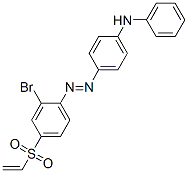 94200-37-0,4-[[2-bromo-4-(vinylsulphonyl)phenyl]azo]-N-phenylaniline