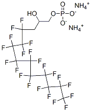 94200-46-1,diammonium 4,4,5,5,6,6,7,7,8,8,9,9,10,10,11,11,12,12,13,13,13-henicosafluoro-2-hydroxytridecyl phosphate