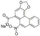 94213-68-0,sodium 6-nitrophenanthro[3,4-d]-1,3-dioxole-5-carboxylate