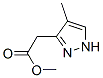 942260-66-4,1H-Pyrazole-3-acetic  acid,  4-methyl-,  methyl  ester